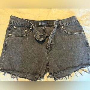 Beautiful like new black Jean shorts